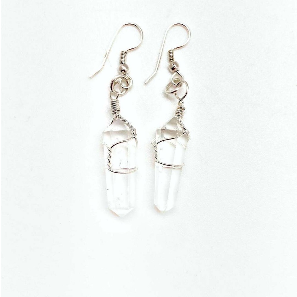 Crystal Quartz Earrings